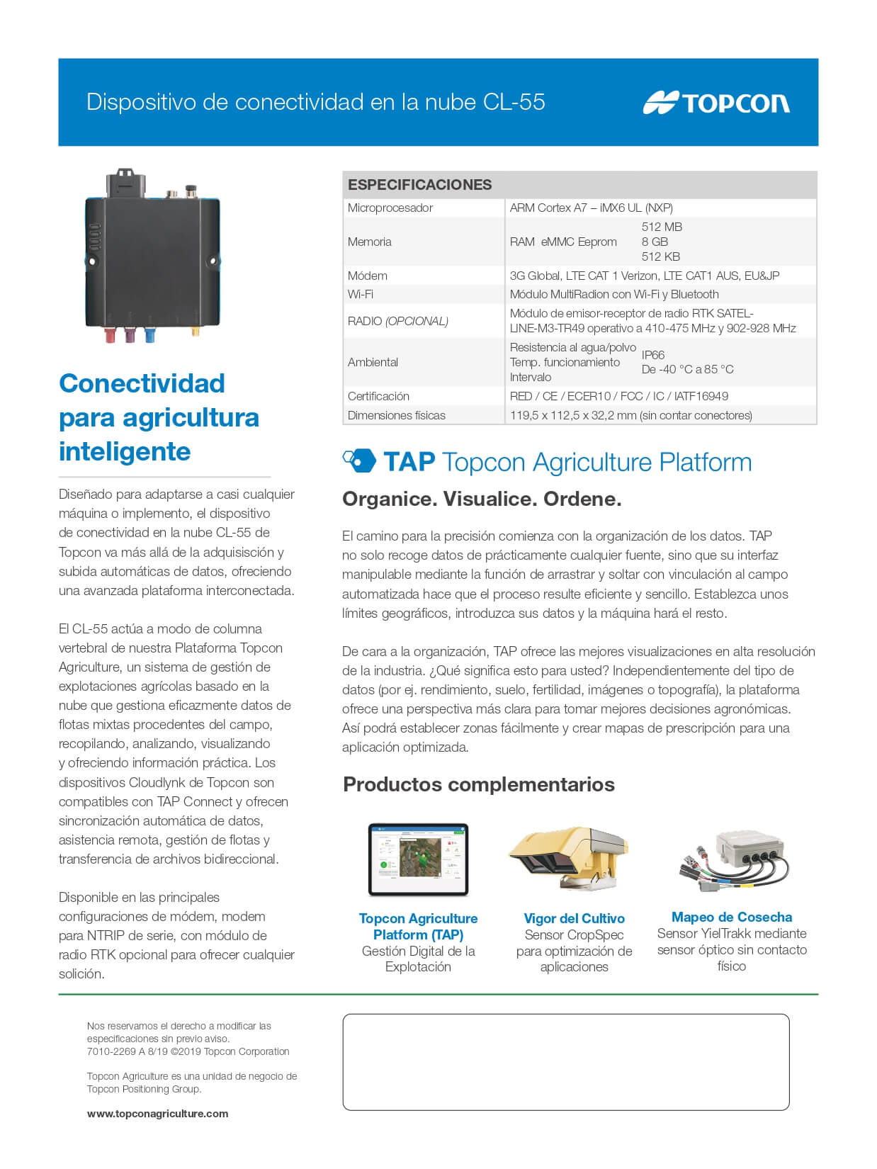 Topcon Agriculture Platform